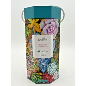 DaySpring Beautiful Succulent Inspirational Jigsaw Puzzle, 1000 Pieces